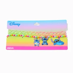 Claire's Colliers-Ras-de-cou estivaux en exclusivité chez Claire's Disney Stitch - Lot de 2