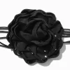 Claire's Colliers-Ras-de-cou rose noire cloutée