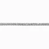 Claire's Colliers-Ras-de-cou tennis avec zircon cubique d'imitation couleur argentée