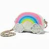 Claire's Sacs À Bandoulière-Sac à bandoulière arc-en-ciel nuage shaker à paillettes Claire's Club