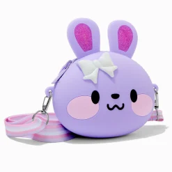 Claire's Sacs À Bandoulière-Sac à bandoulière lapin violet Claire's Club