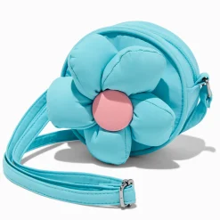 Claire's Sacs À Bandoulière-Sac à bandoulière marguerite bleu en relief Claire's Club
