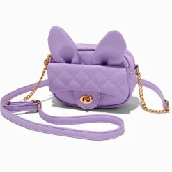 Claire's Sacs À Bandoulière-Sac à bandoulière oreilles de lapin violet Claire's Club