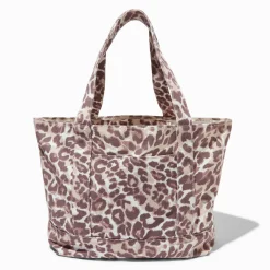 Claire's Sacs À Main Et Sacs Cabas-Sac cabas oversize imprimé léopard