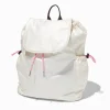 Claire's Sacs À Dos-Sac à dos à rabat nylon blanc