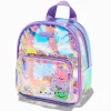 Claire's Sacs À Dos-Sac à dos violet petits animaux shaker transparent Claire's Club