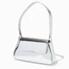 Claire's Sacs À Main Et Sacs Cabas-Sac porté épaule baguette couleur argentée miroir