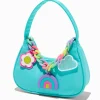 Claire's Sacs À Main Et Sacs Cabas-Sac porté épaule bleu sarcelle chaîne arc-en-ciel Claire's Club