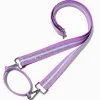 Claire's Gourdes Et Tasses-Sangle de gourde à bandoulière à rayures violet clair et blanches
