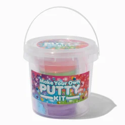 Claire's Jouets Gluants-Seau de pâte à modeler scintillante et de slime à faire soi-même