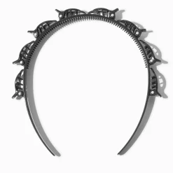 Claire's Bandeaux Et Serre-têtes-Serre-tête noir Twist 'n' Clip® Localoc® pour Claire's