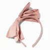 Claire's Bandeaux Et Serre-têtes-Serre-tête nœud noué soyeux rose tendre