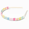Claire's Bandeaux Et Serre-têtes-Serre-tête papillon fluo perle d'imitation Claire's Club