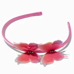 Claire's Bandeaux Et Serre-têtes-Serre-tête papillon rose Claire's Club