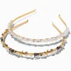 Claire's Bandeaux Et Serre-têtes-Serre-têtes de plage perles d'imitation et strass - Lot de 2