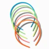Claire's Bandeaux Et Serre-têtes-Serre-têtes en plastique corde fluo Claire's Club - Lot de 5