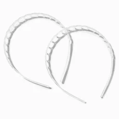Claire's Bandeaux Et Serre-têtes-Serre-têtes à festons transparents - Lot de 2