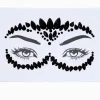 Claire's Paillettes Et Bijoux De Peau-Strass masque noirs