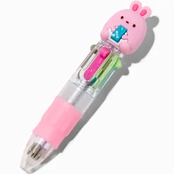 Claire's Stylos Et Crayons-Stylo multicolore lapin rose