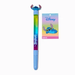 Claire's Stylos Et Crayons-Stylo rempli d’eau estival en exclusivité chez Claire’s Disney Stitch