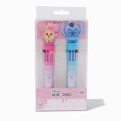 Claire's Stylos Et Crayons-Stylos 10 couleurs Disney Munchlings série 1 - Lot de 2