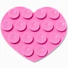 Claire's Accessoires Téléphone-Support adhésif pour coque de portable à ventouse en silicone cœur rose