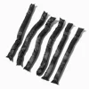 Claire's Accessoires Coiffure-Tiges à friser non chauffantes noires - Lot de 6