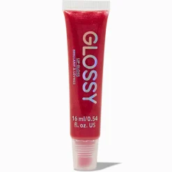 Claire's Lèvres-Tube de gloss brillant - Mauve foncé