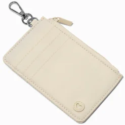 Claire's Porte-monnaies-Étui pour cartes de crédit en nylon blanc