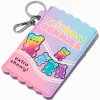 Claire's Portefeuilles-Étui pour cartes porte-clés supérette bonbons gélatineux arc-en-ciel