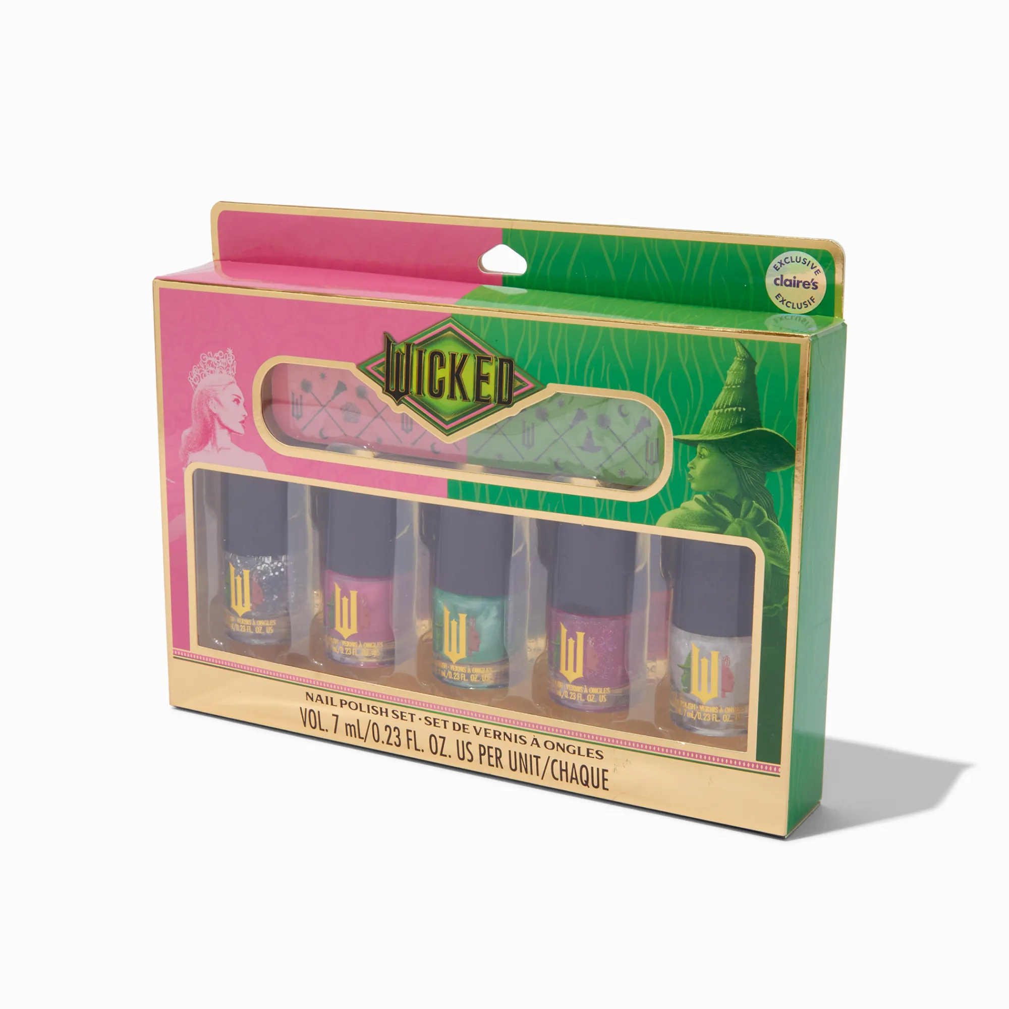 Claire's Ongles-Vernis à ongles en exclusivité chez Claire’s Wicked™ - Lot de 5
