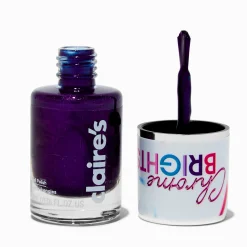 Claire's Ongles-Vernis à ongles unique Chrome Brights - Navy