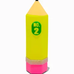 Claire's Stylos Et Crayons|Trousses-Yellow No. 2 Pencil Case
